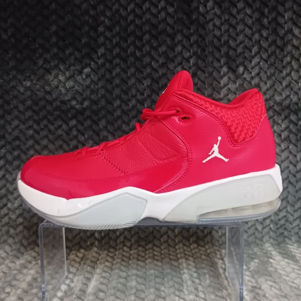 Nike Air Jordan Max Aura 3 Men's Basketball Shoes University Red White Size 10.5